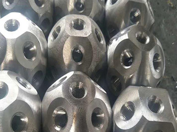 利川螺栓球网架杆件制作